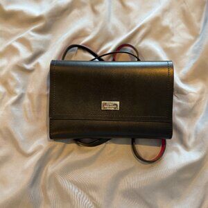 kate spade leather wristlet wallet with straps holds cell phone